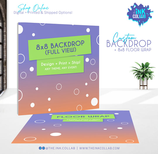 Backdrops + Signs – theinkcollab