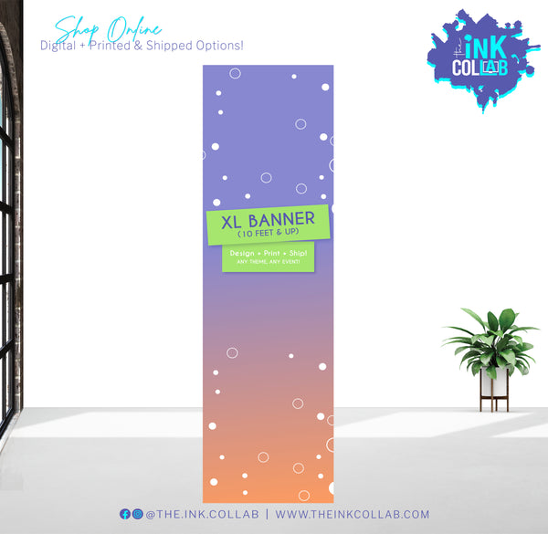Custom Banner (XL Height)